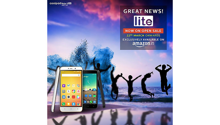 Coolpad Note 3 Lite open sale