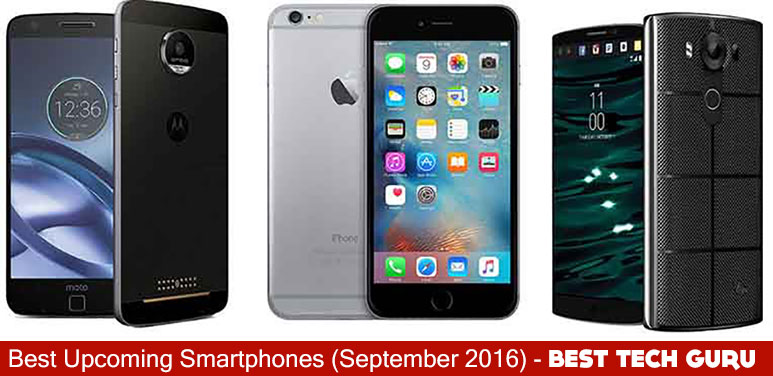 Best Upcoming Smartphones in September 2016