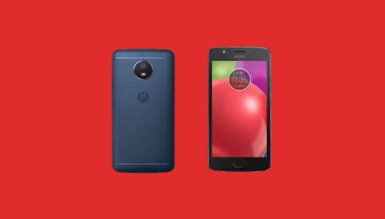 Moto E4 leaked image