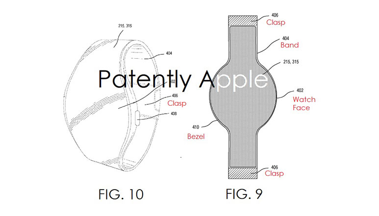 Apple watch patent design