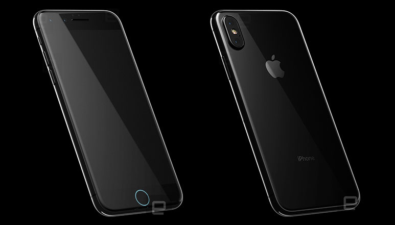 iPhone 8 leaked render