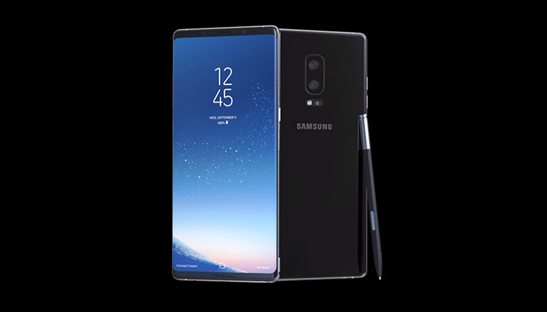 Samsung Galaxy Note 8 concept