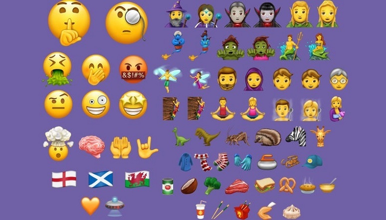 Unicode new emojis