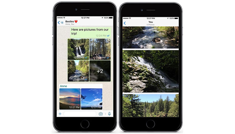 WhatsApp Album feature