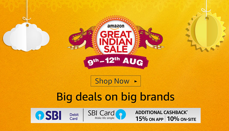 Amazon-Great-Indian-Sale-9th-to-12th-August-2017