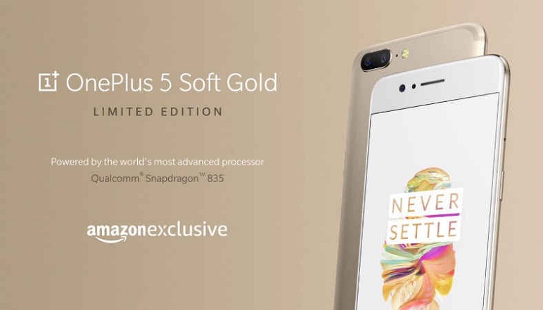 OnePlus 5 Soft Gold